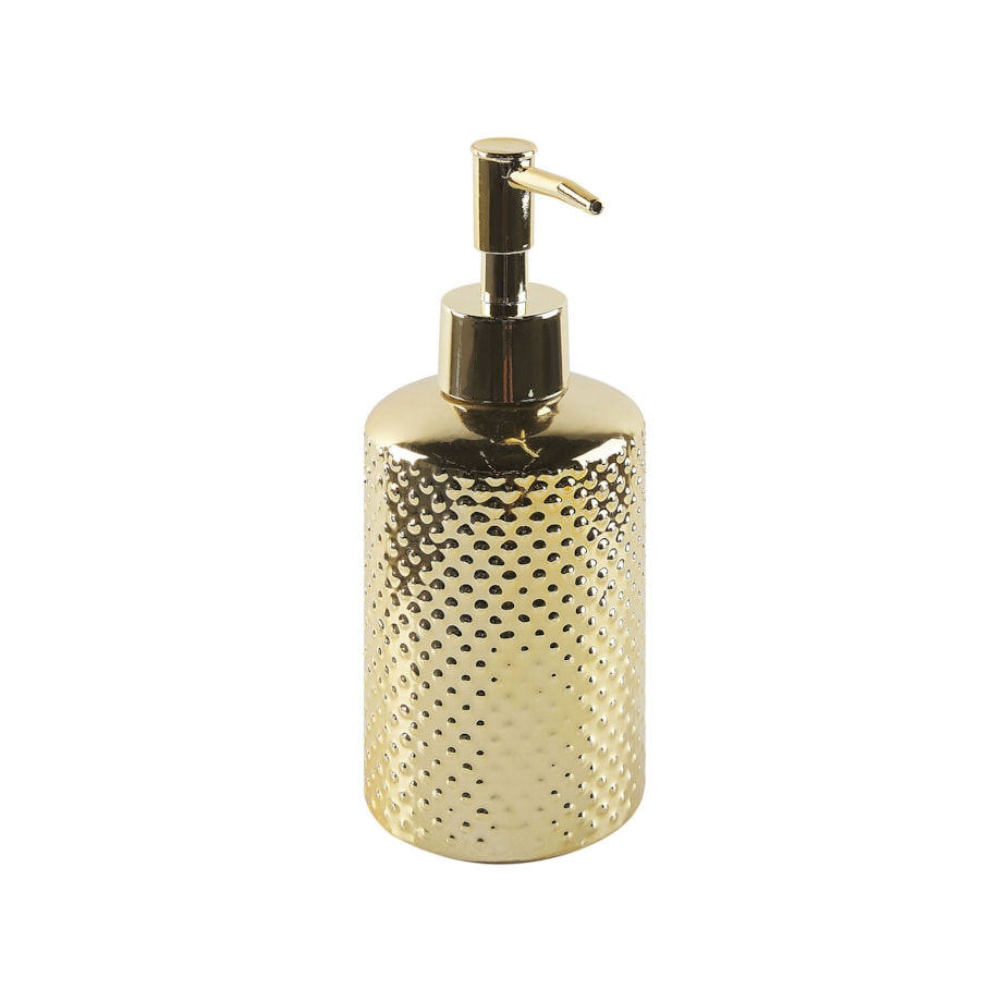 Zestaw akcesoriów łazienkowych 4 elementy CUMANA Ceramika Złoty