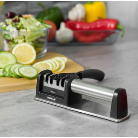 Ostrzałka do noży i nożyczek 3-etapowa KINGHOFF