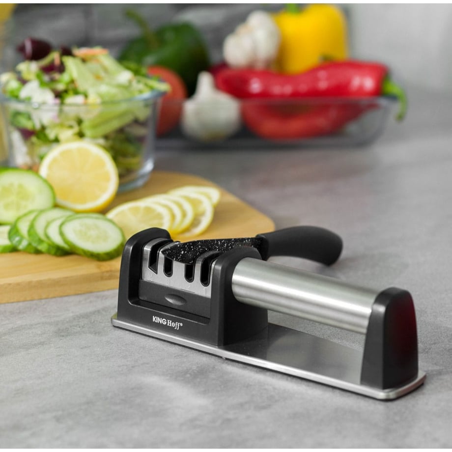 Ostrzałka do noży i nożyczek 3-etapowa KINGHOFF