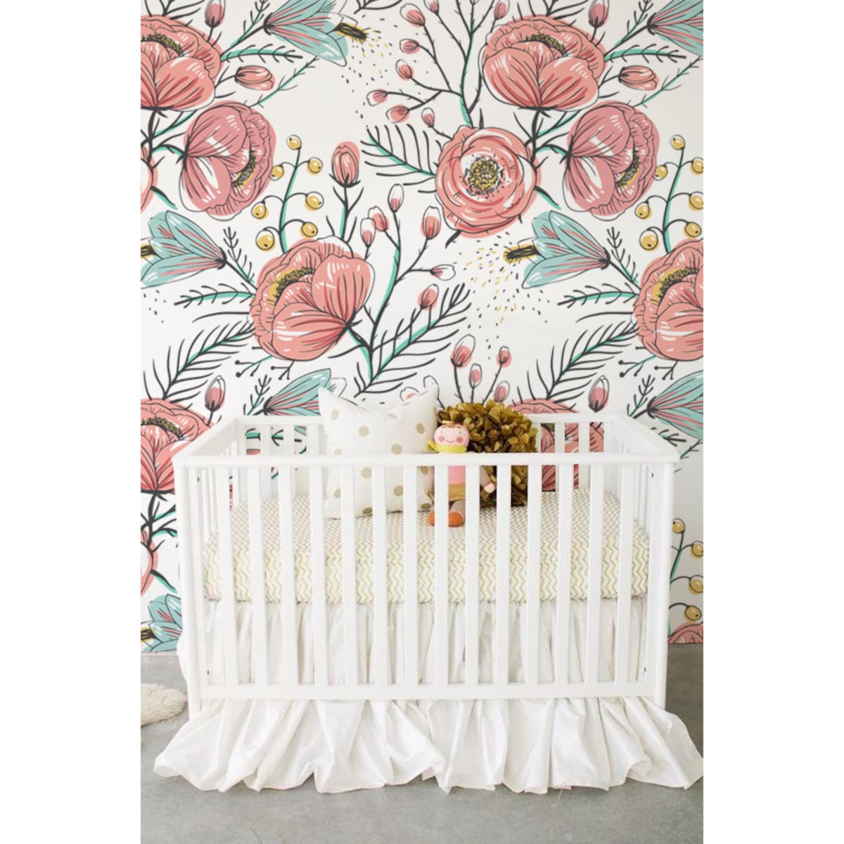 Tapeta Jesienne zawilce, 416x254cm