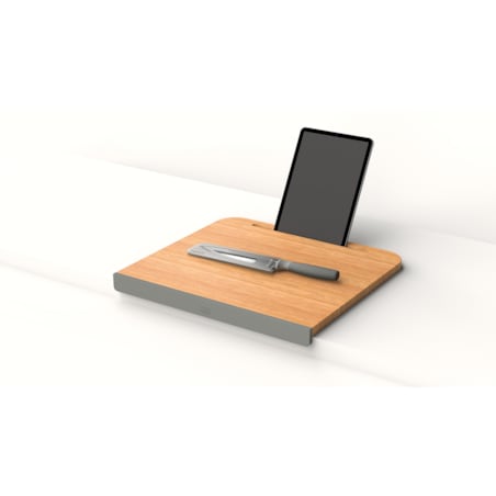 Bambusowa deska do krojenia z podstawką pod tablet, 45 x 40 cm Balance BergHOFF