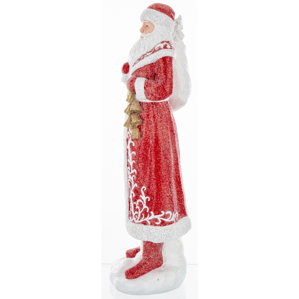 Figurka - Mikołaj z dzwonkami CAMPANE 38x12 cm