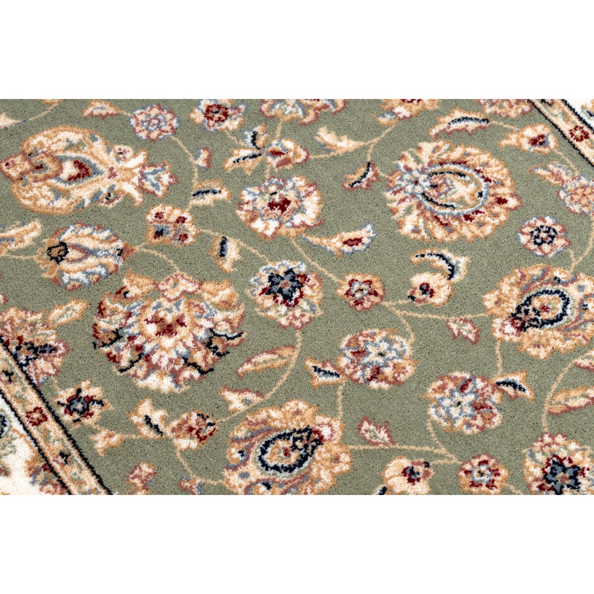 Dywan NAIN Ornament, ramka 7338/51088 zielony 200x300 cm