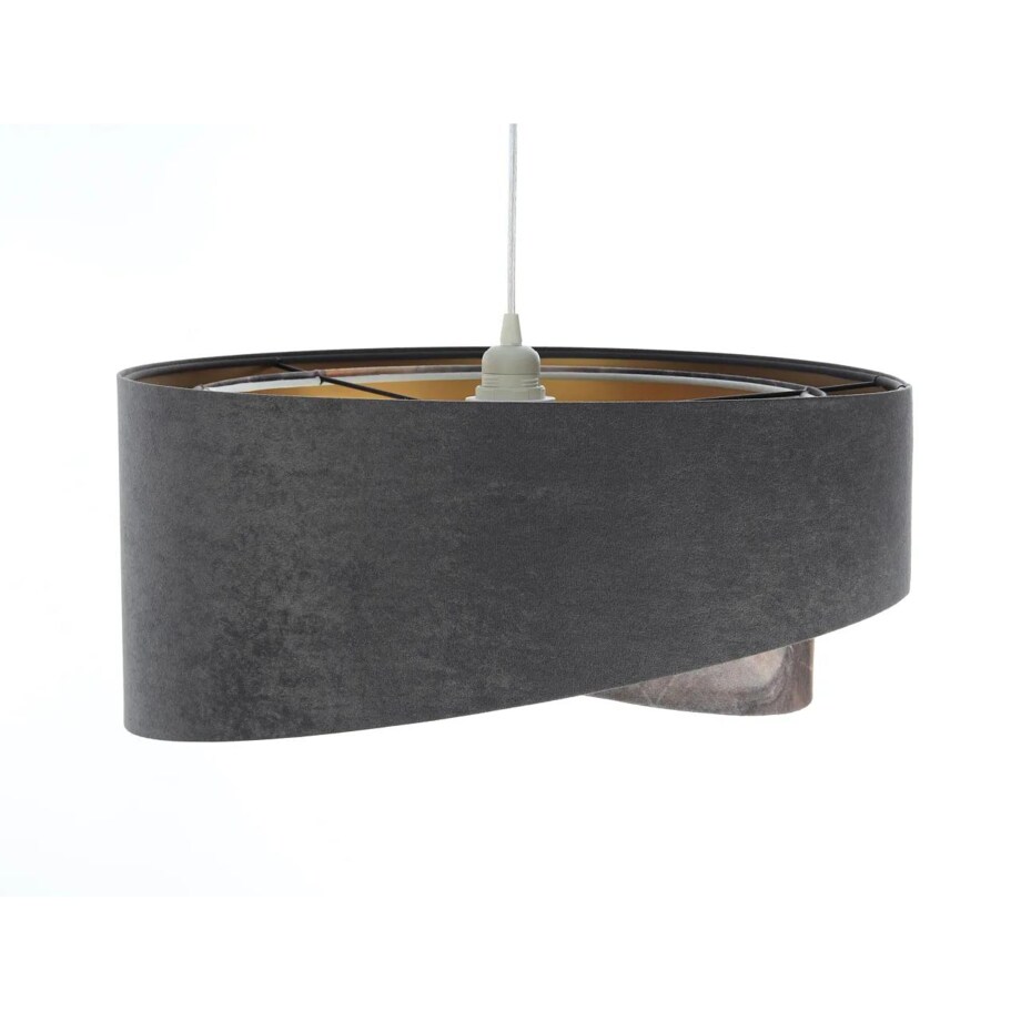 Lampa wisząca TOURMALINE szara/złota