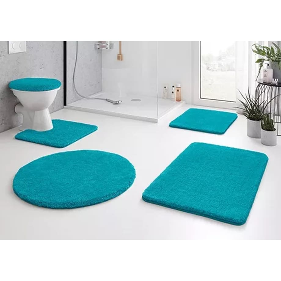 Kleine Wolke Relax Dywanik WC turkusowy 55x 55 cm