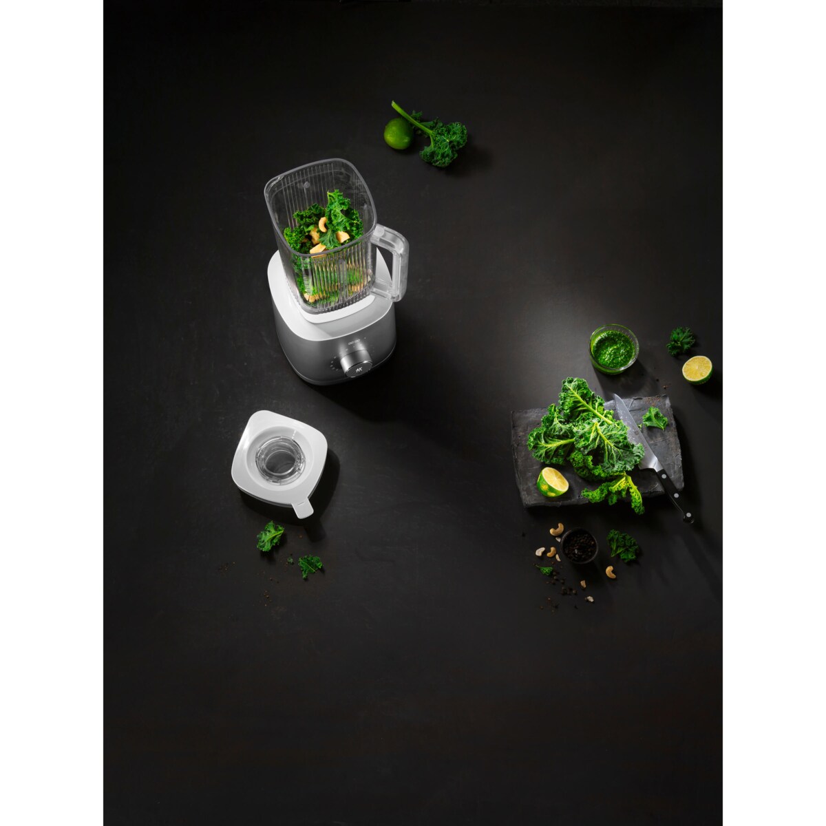 Blender wysokowydajny Pro Zwilling Enfinigy - Srebrny