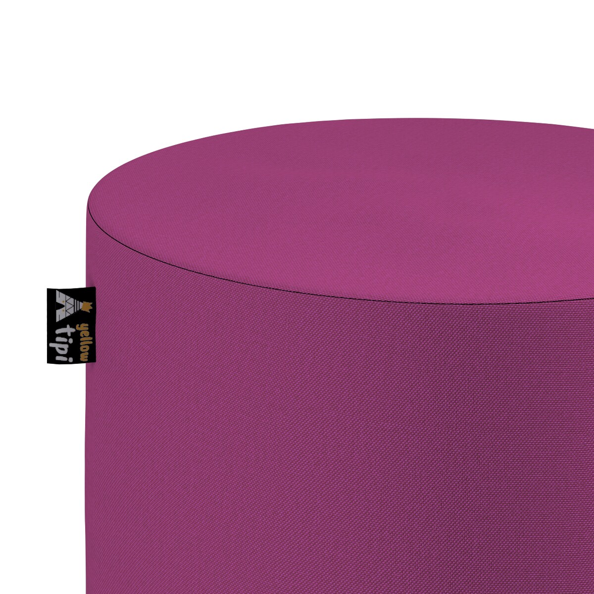 Puf Bobby, amarant, ø40, wys. 40 cm, Lollipop