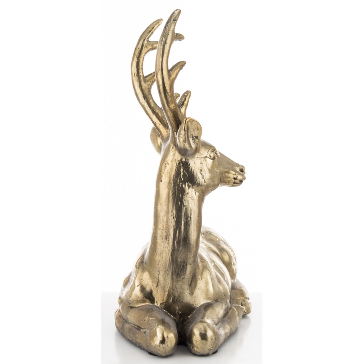 Renifer odpoczywający 26x34,5 cm PAYNAWA - II złoty