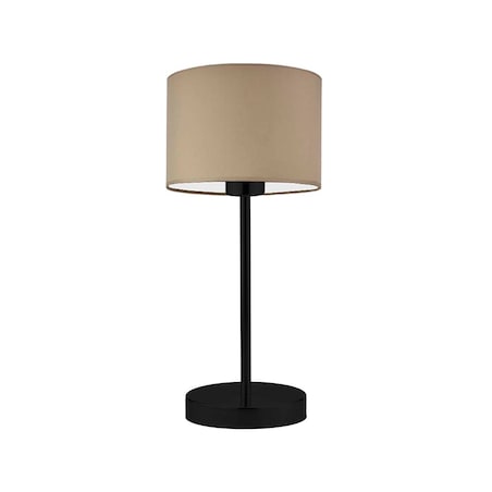 Lampka nocna na biurko lampa biurkowa LED z abażurem walec BLUES