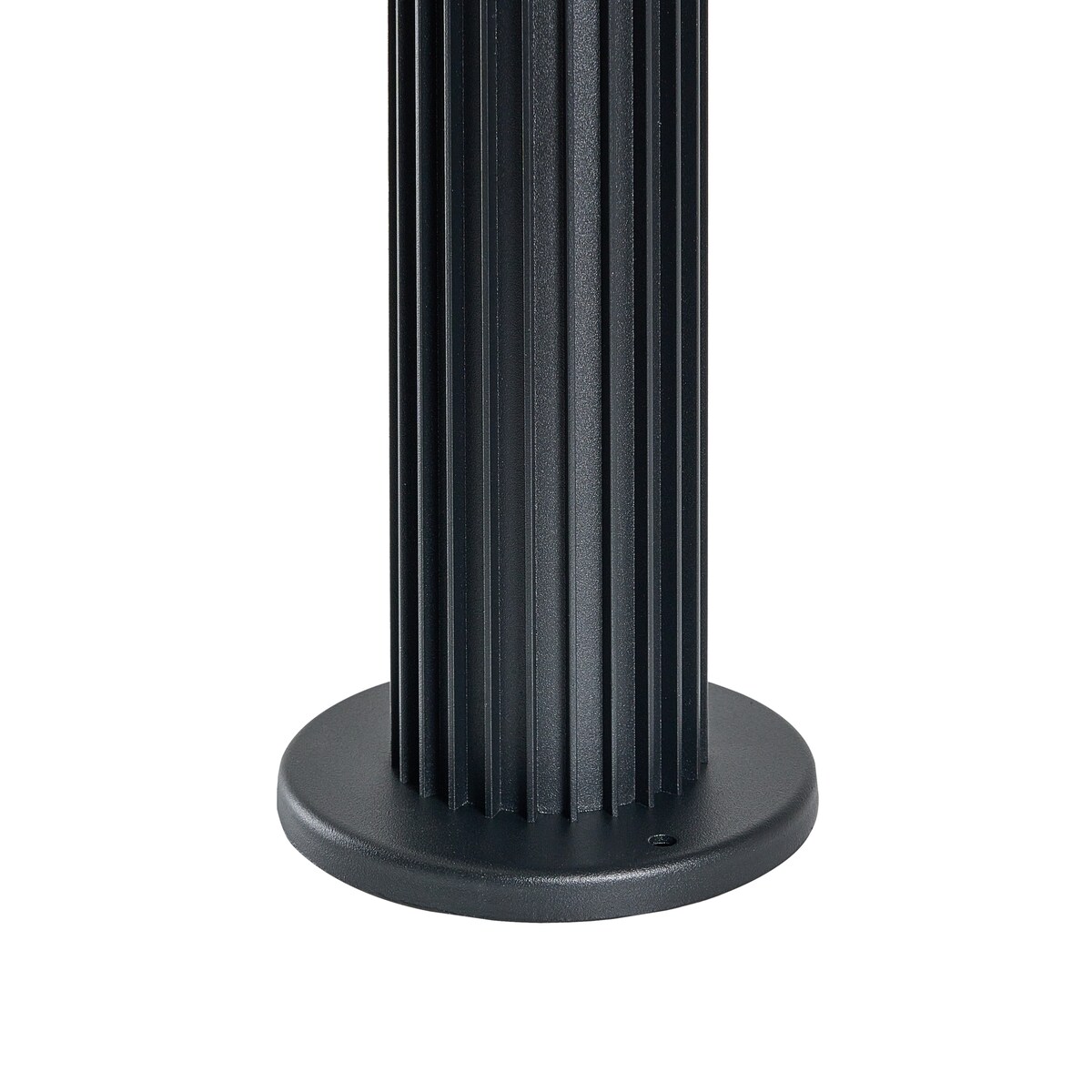 Zestaw 2 lamp ogrodowych słupkowych ERNAN Czarny