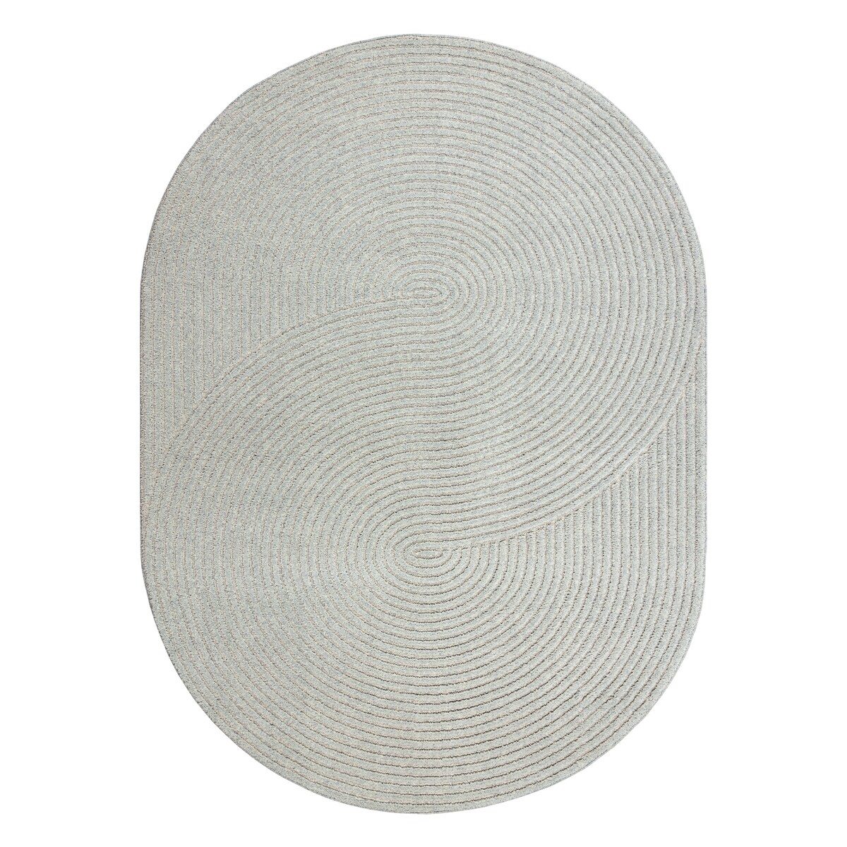 Dywan FLUX owal 461.67.AE503 wełniany OSTA - 160x230 cm