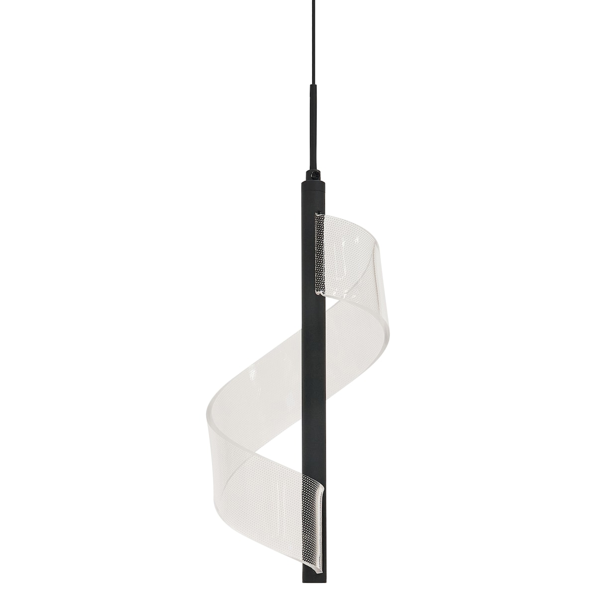 Lampa wisząca LED SARELA Metal Czarny