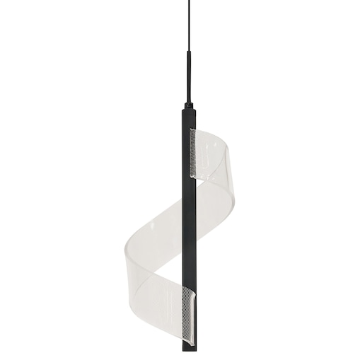 Lampa wisząca LED SARELA Metal Czarny