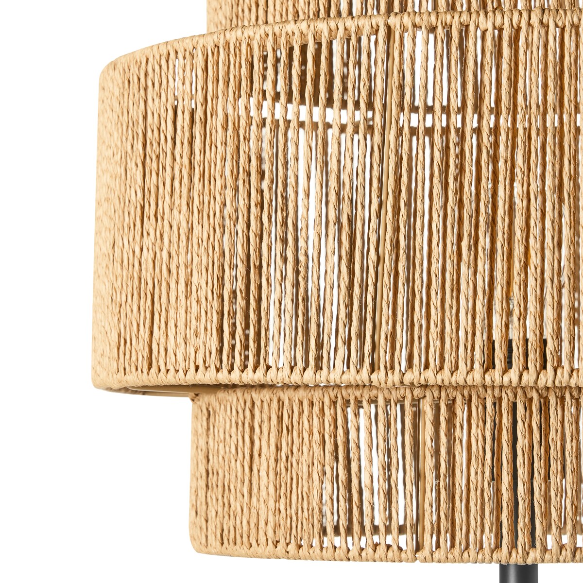 Lampa podłogowa WOKIRO Papierowy sznurek Naturalny