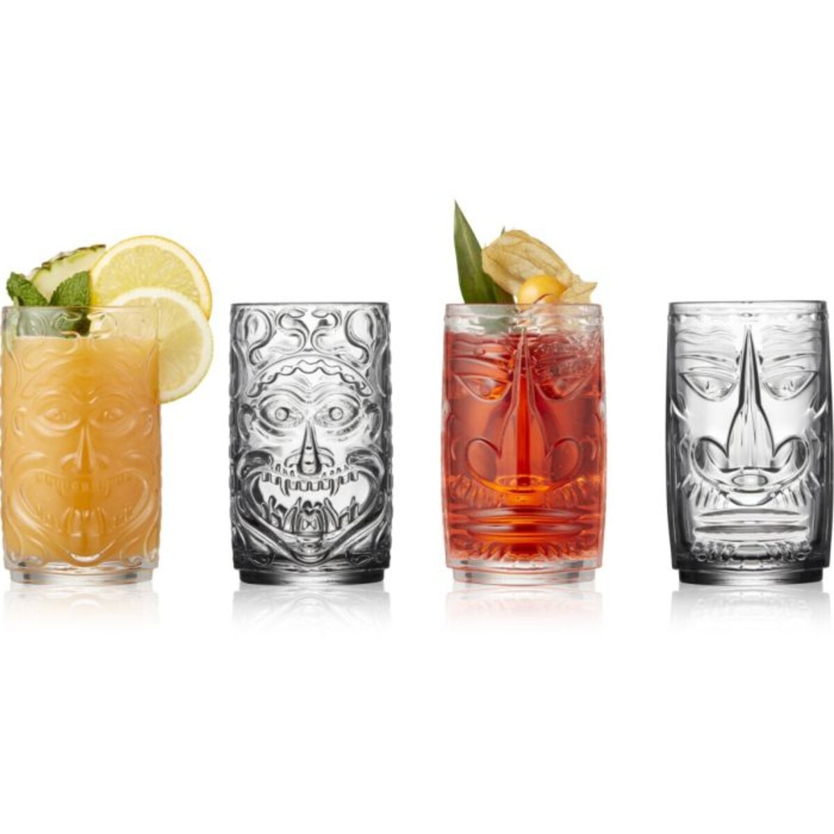 Szklanki do drinków ze szkła kryształowego Tiki 450 ml 4 sztuki 33783