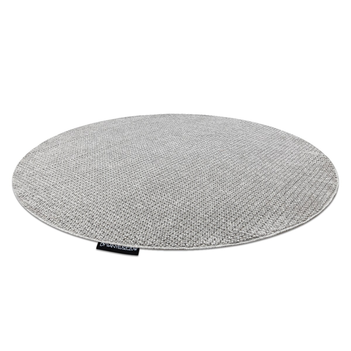Dywan CASABLANCA LOOP koło jasny szary koło 100 cm