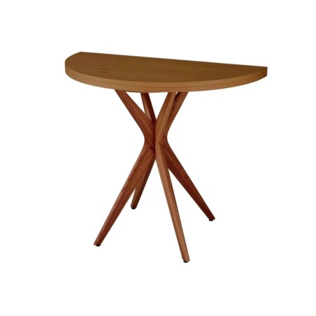 Stół półokrągły CUTTI 90x90 rozkładany dąb