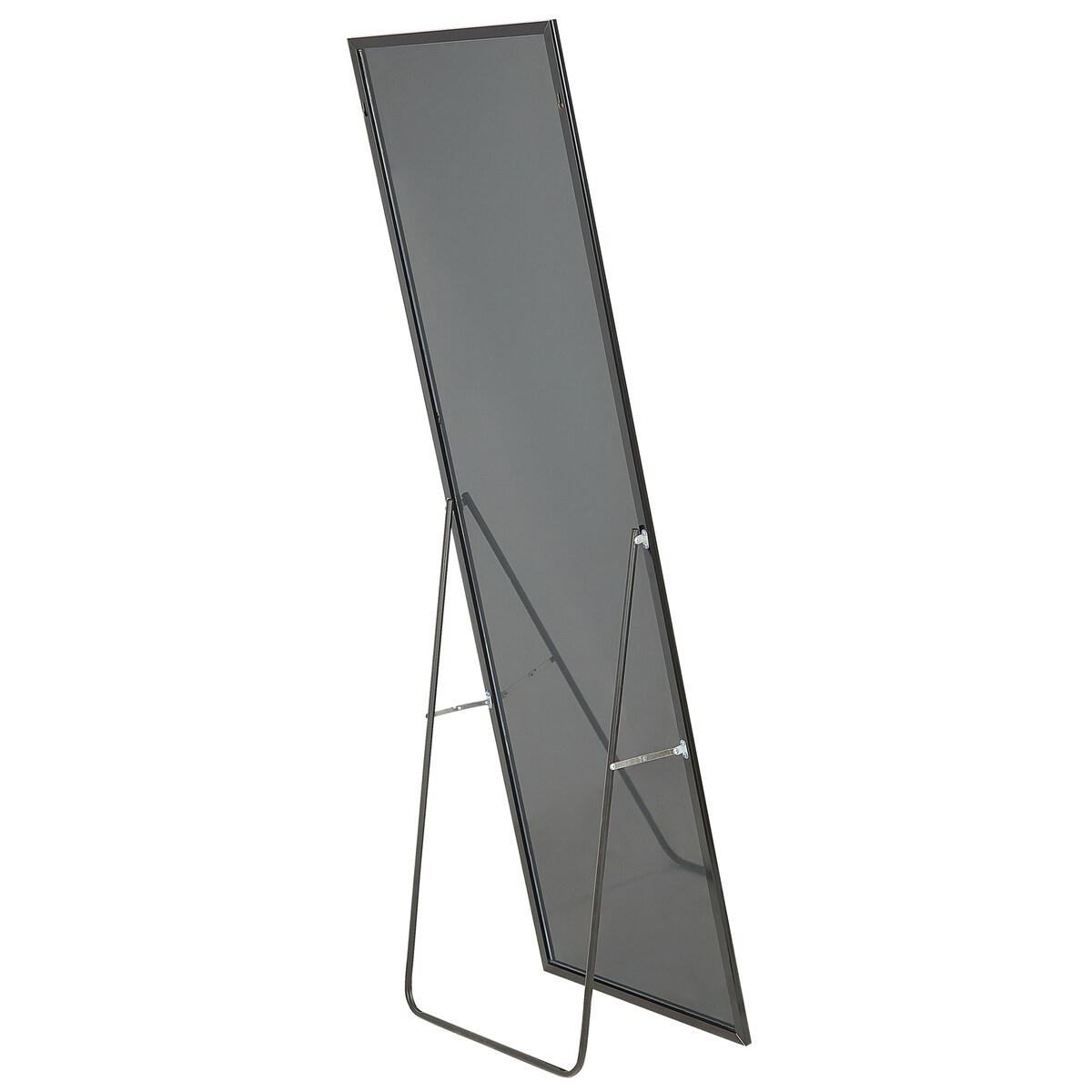 Lustro stojące BEAUVAIS 156 cm Metal Czarny