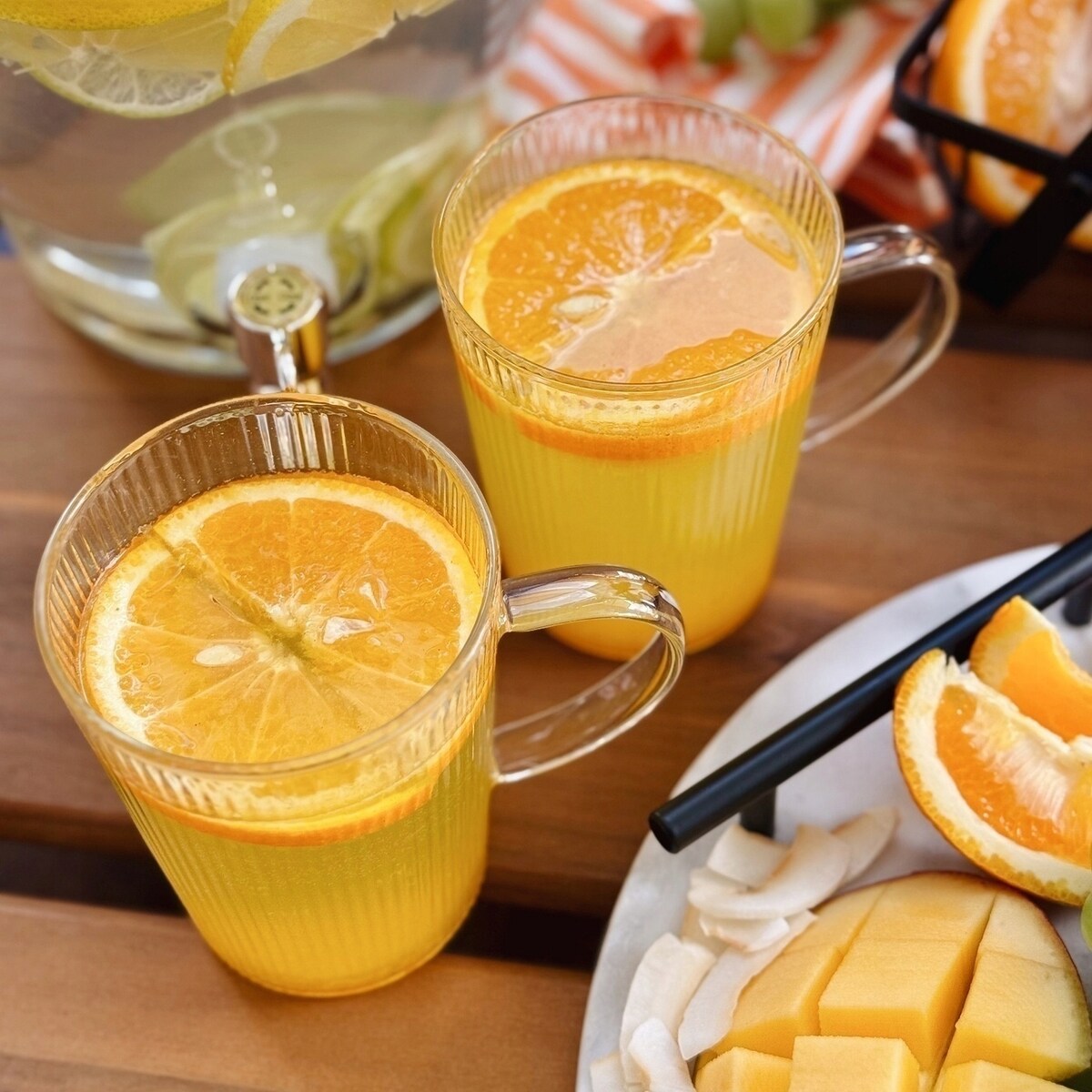 6x SZKLANKA DO KAWY HERBATY wysoka z uchem LATTE 440 ml cappuccino KUBEK