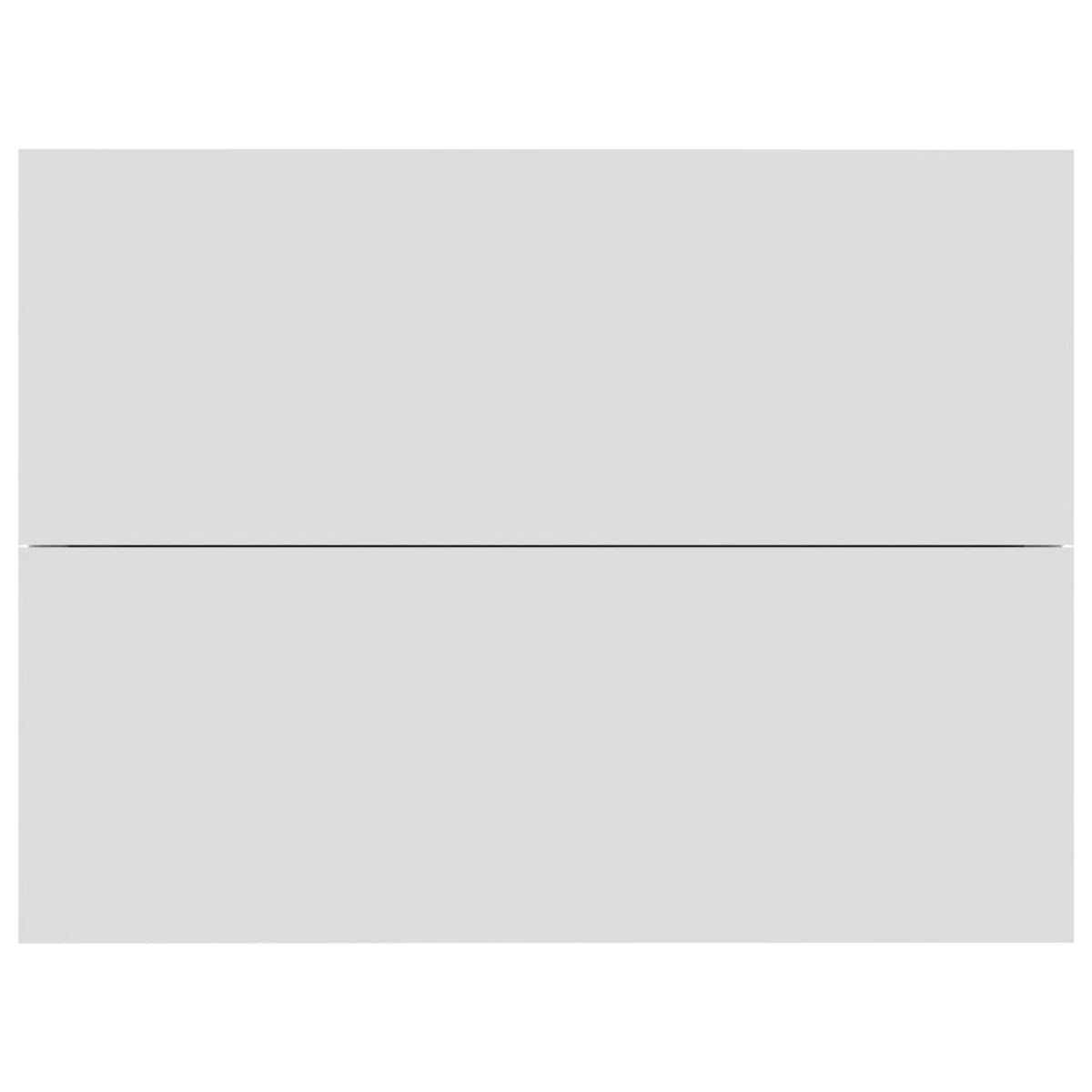 vidaXL Szafki nocne, 2 szt., białe 40x30x30 cm materiał drewnopochodny