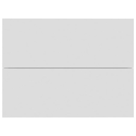 vidaXL Szafki nocne, 2 szt., białe 40x30x30 cm materiał drewnopochodny