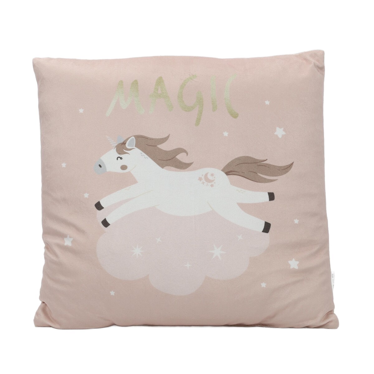 Poduszka dekoracyjna z jednorożcem, 40 x 40 cm