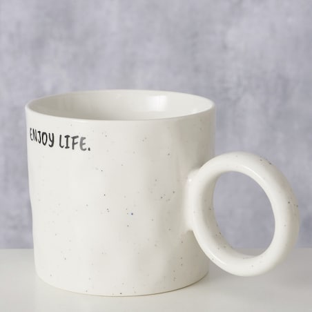 Kubek z okrągłym uchem KANEKA 360 ml