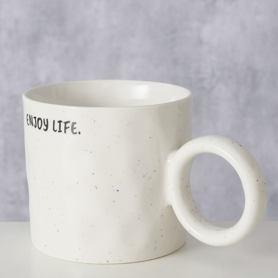 Kubek z okrągłym uchem KANEKA 360 ml