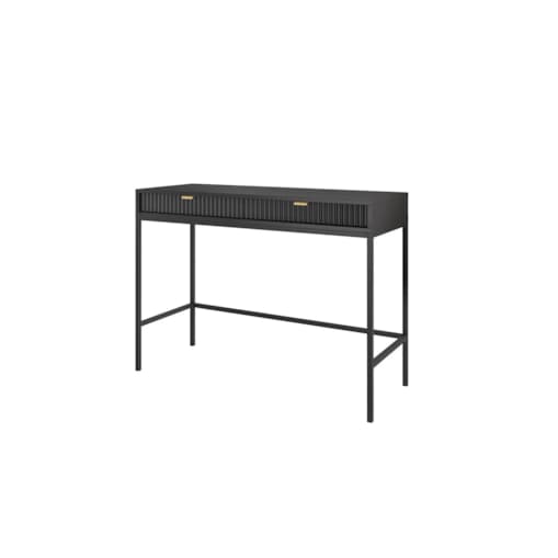 Toaletka MILONA 104 cm czarna mat