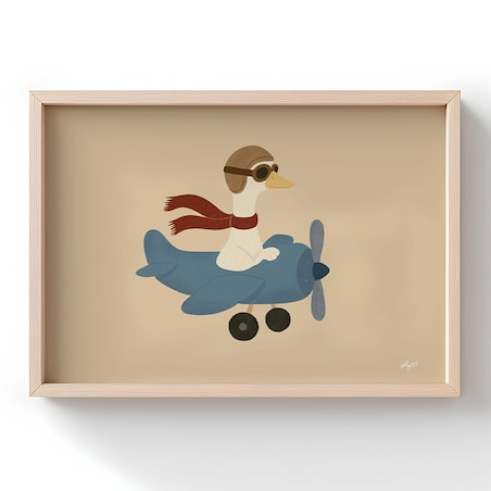 plakat kapitan gęś 70x100