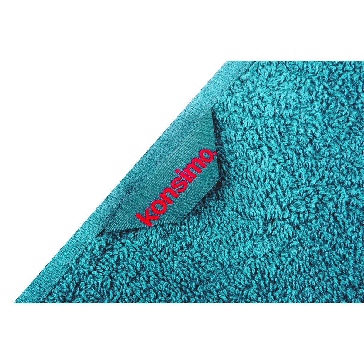 Konsimo MANTEL Komplet ręczników średnich 4 szt., turkusowy