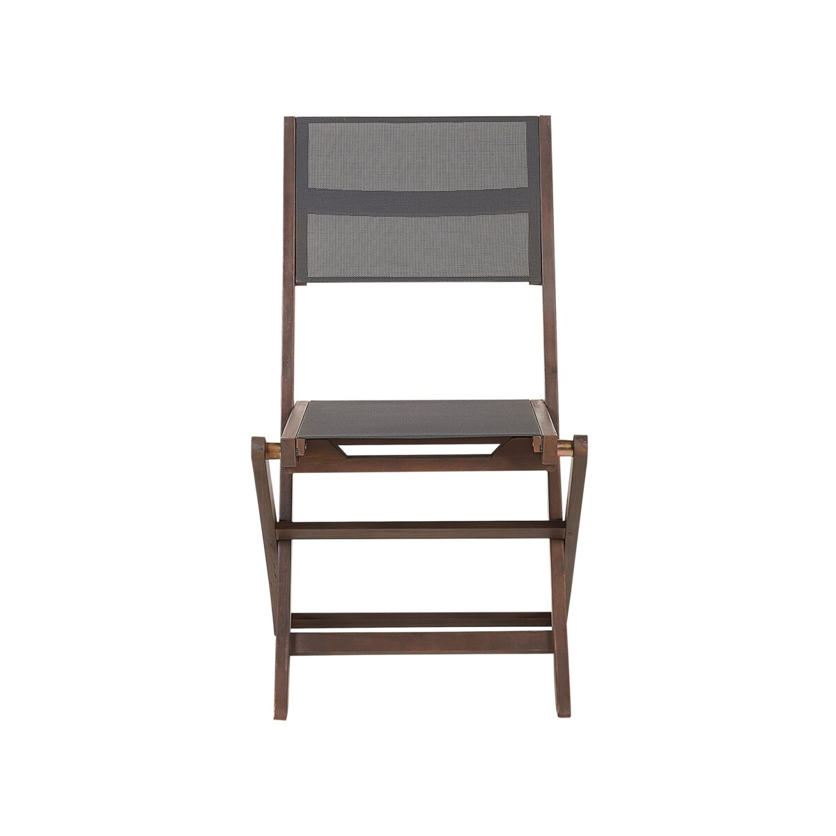 Zestaw ogrodowy dla 8 osób CESANA Drewno akacjowe Ciemnobrązowy