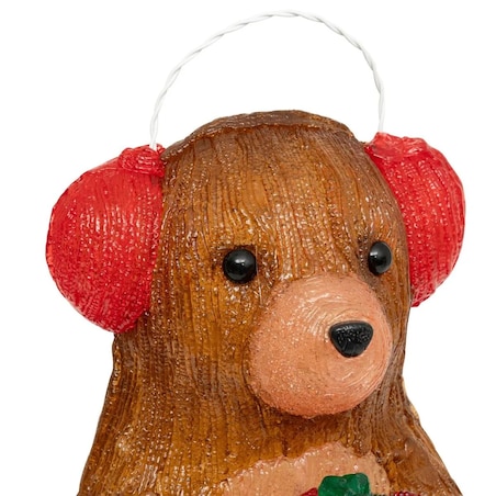 Ozdoba świetlna zewnętrzna, Miś, 60 LED, 47 cm