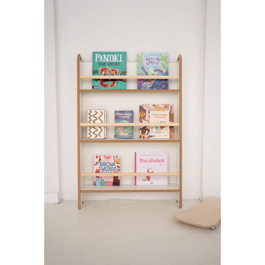 SLIM - wąska biblioteczka do ściany