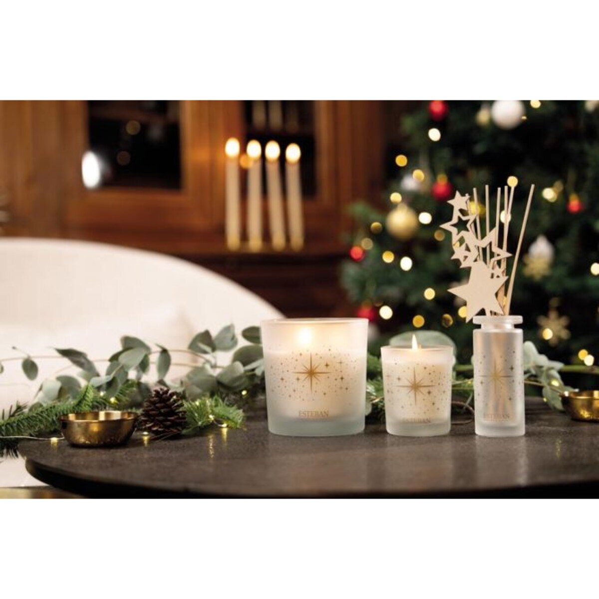 Świeca zapachowa 180 g Sapin Exquis 2024 Esteban