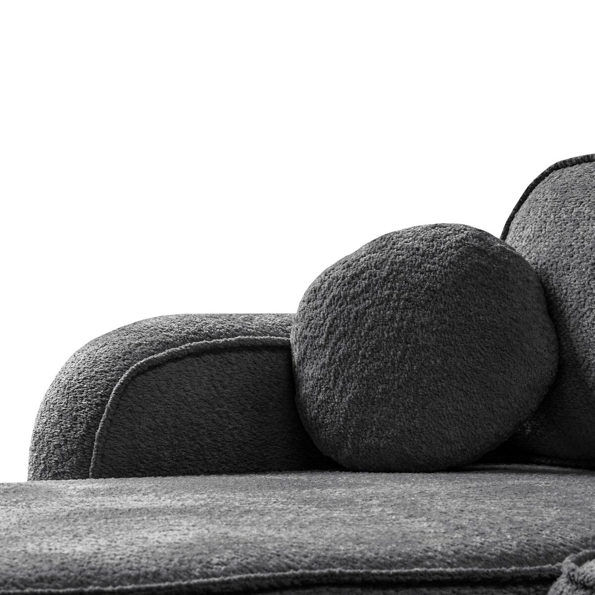 Rozkładany narożnik VENUS II z pojemnikiem na pościel, Coral 80