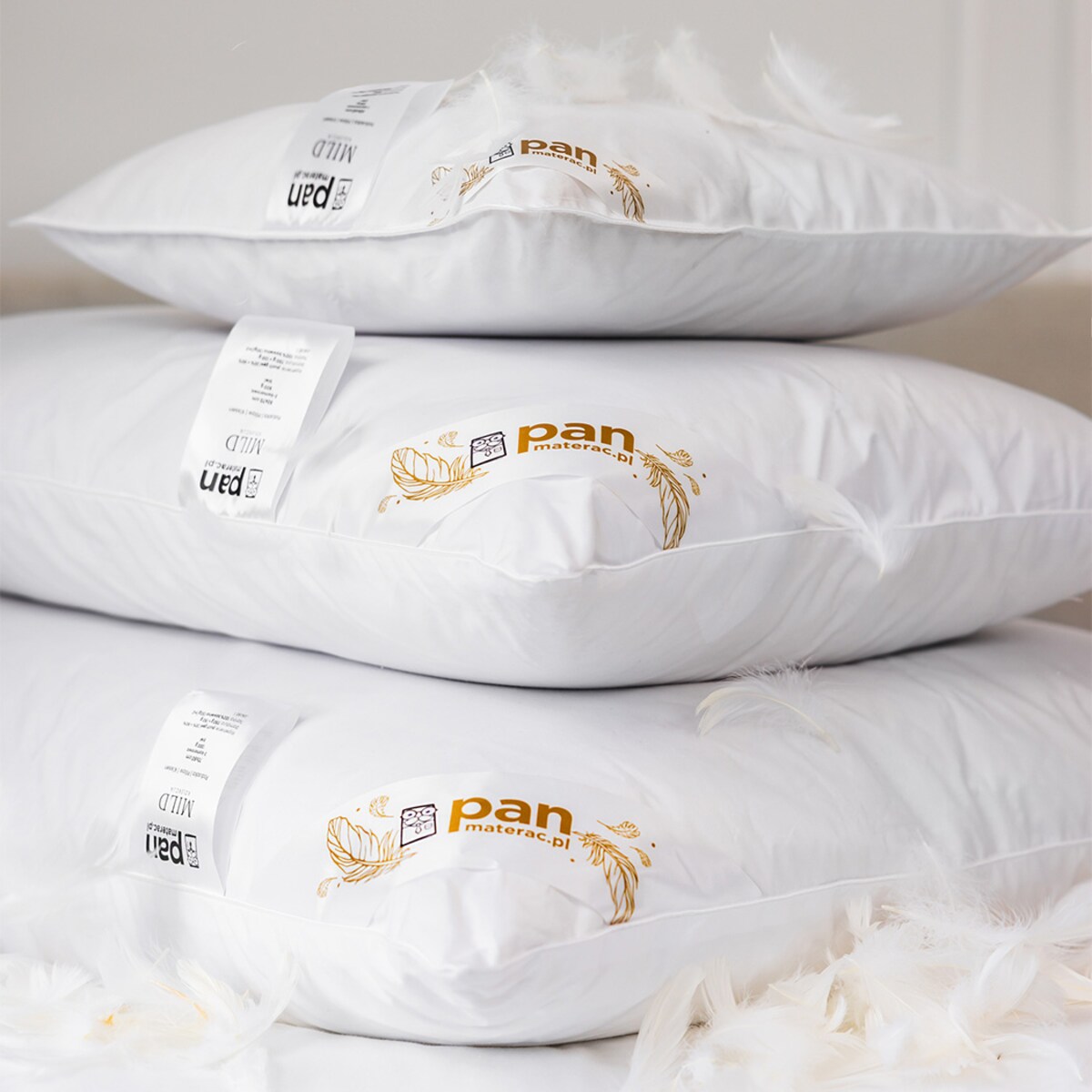 Poduszka puchowa 50x70 MILD marki PAN MATERAC