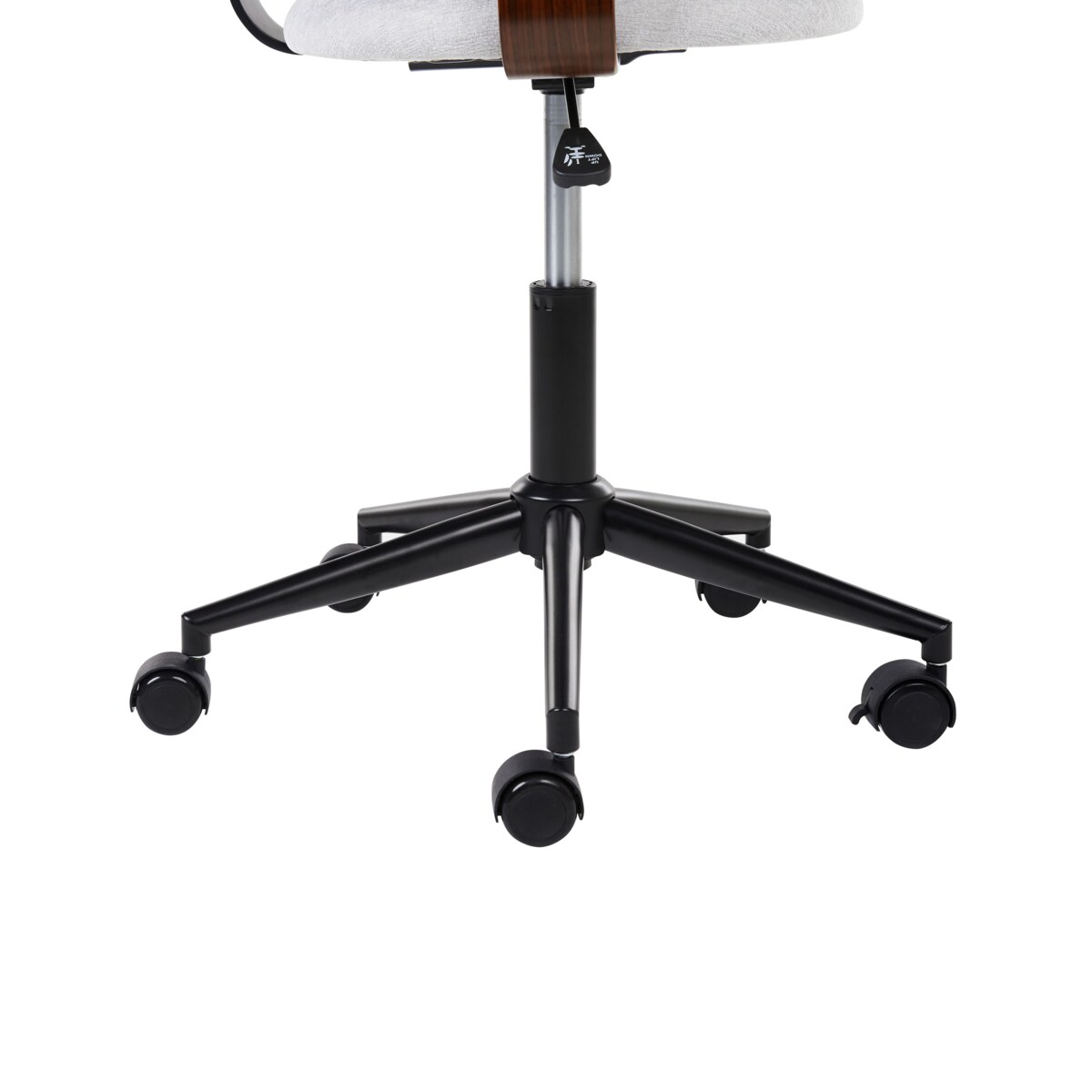 Fotel biurowy GUNNISON Len Jasnoszary