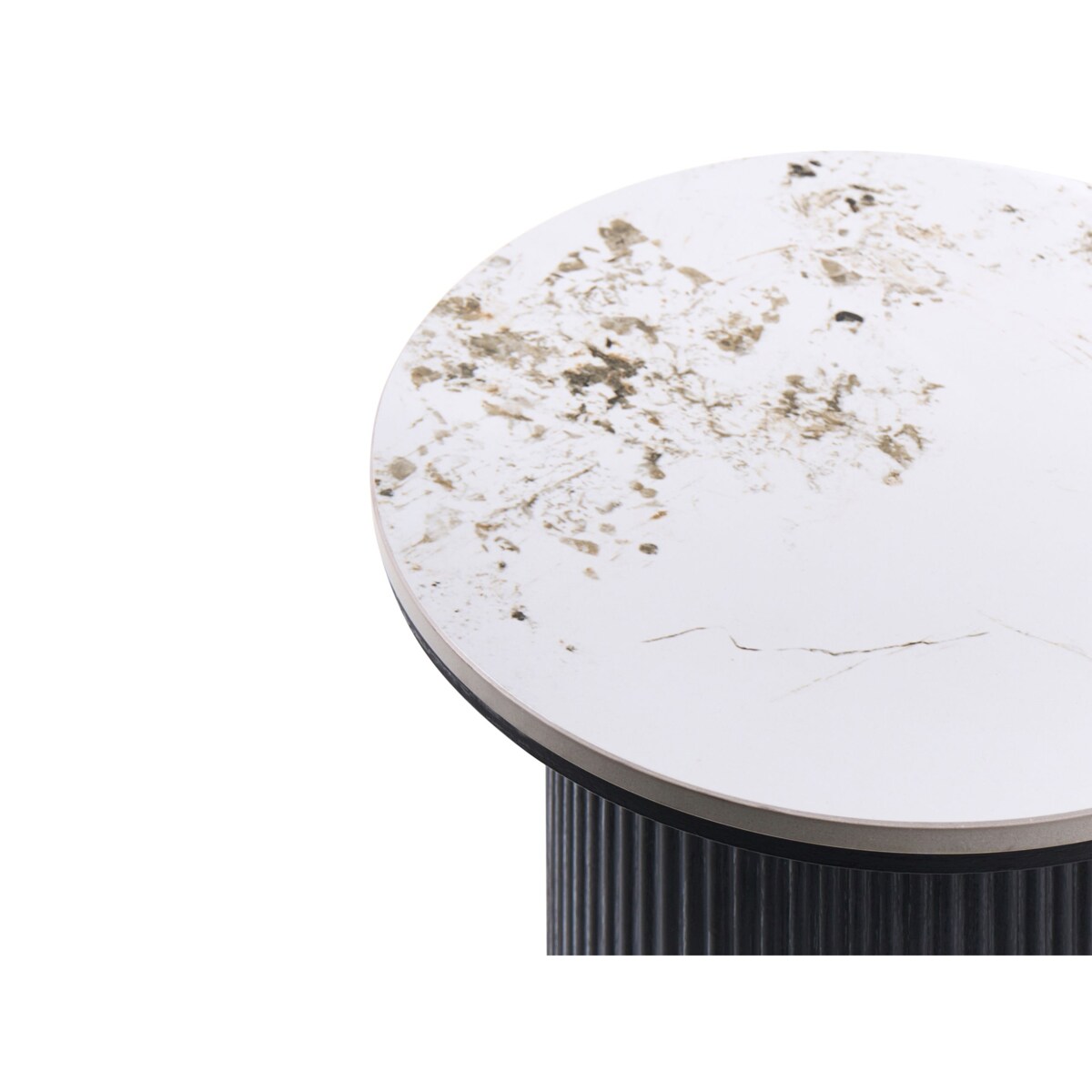 Stolik pomocniczy DORA Ceramika Czarny