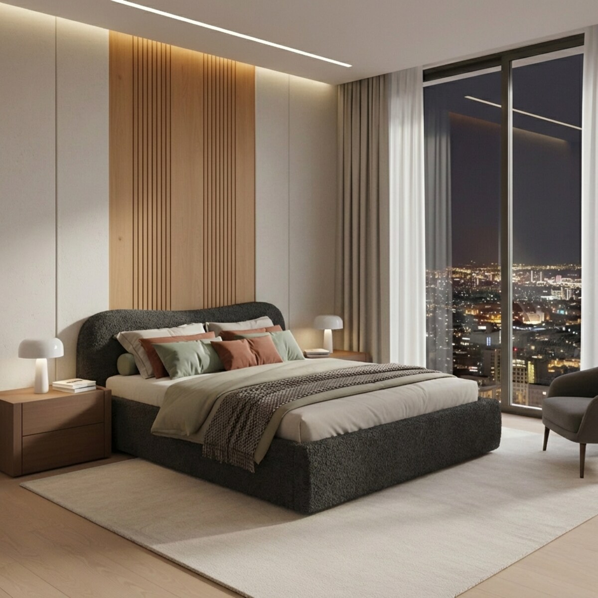 Łóżko Tapicerowane Milano 120X200 Stelaż Pojemnik Na Pościel Abriamo 08