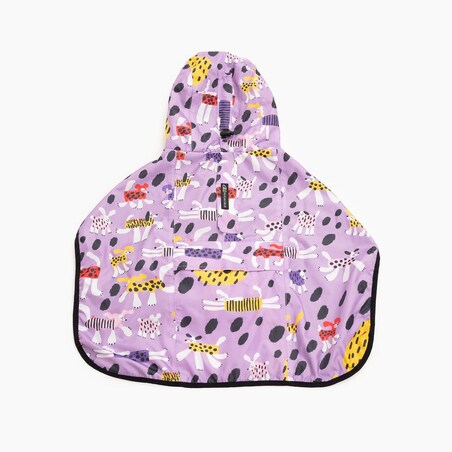 Płaszcz przeciwdeszczowy dla psa Pieski Floreski - Rozmiar: S