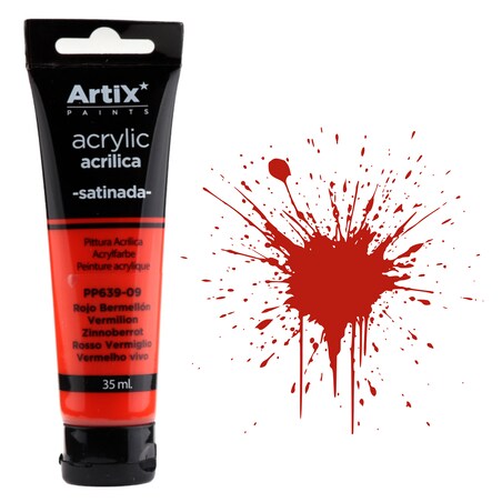farba akrylowa vermilion artix pp639-09, 35ml