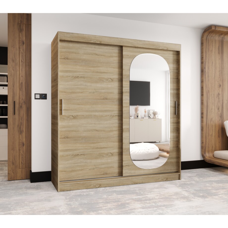 Szafa przesuwna ROYAL 180 sonoma