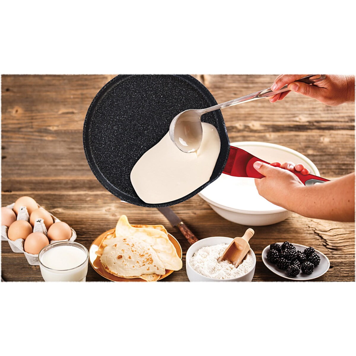 Patelnia do naleśników 25cm Berlinger Haus BH-1272 Burgundy