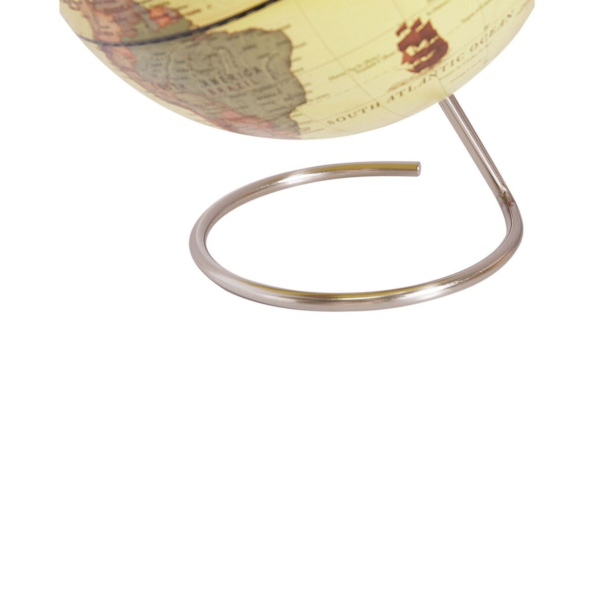 Globus z magnesami 29 cm żółty CARTIER