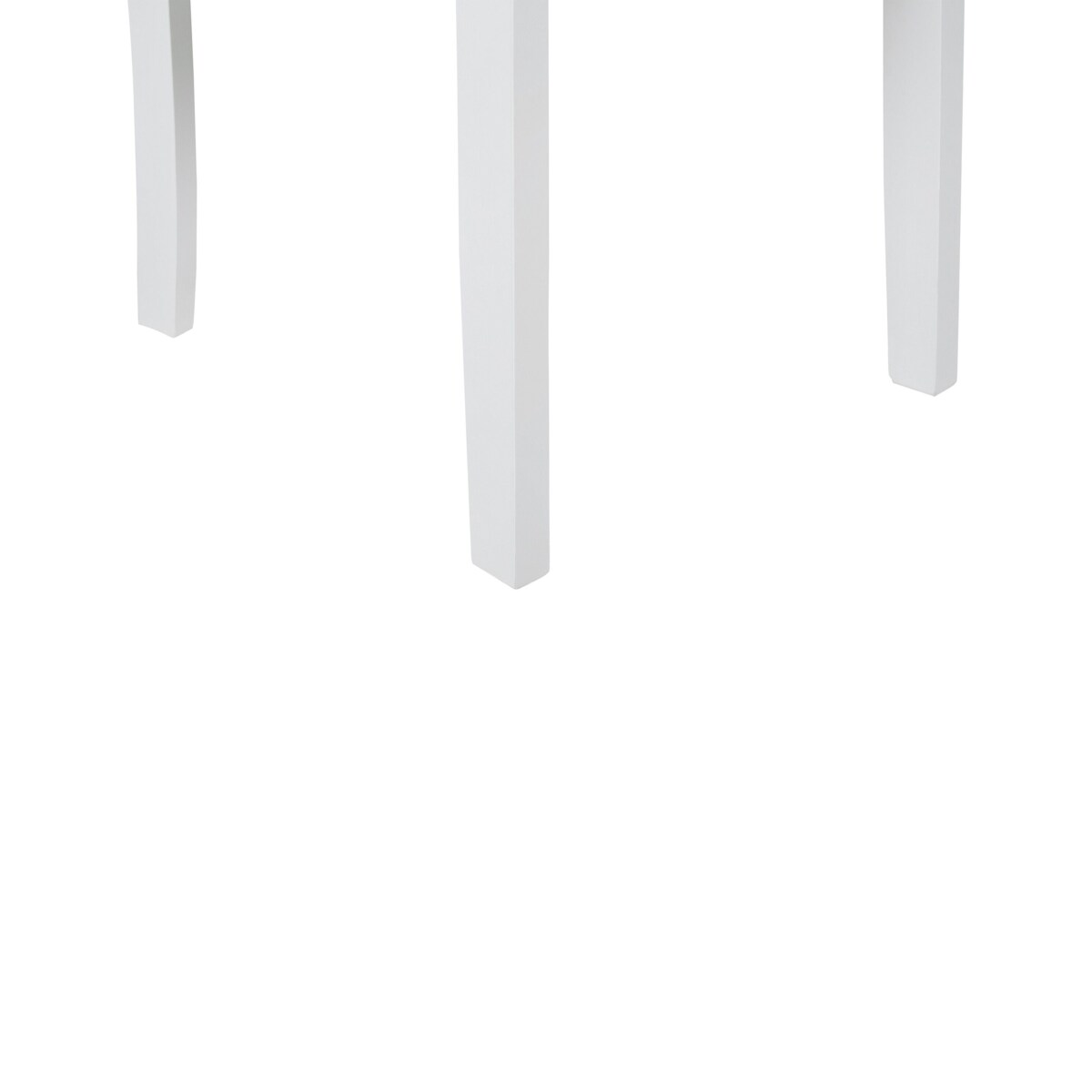 Zestaw 2 krzeseł do jadalni drewniany jasny z białym BATTERSBY