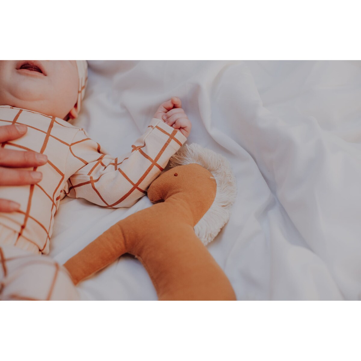 Przytulanka/grzechotka konik