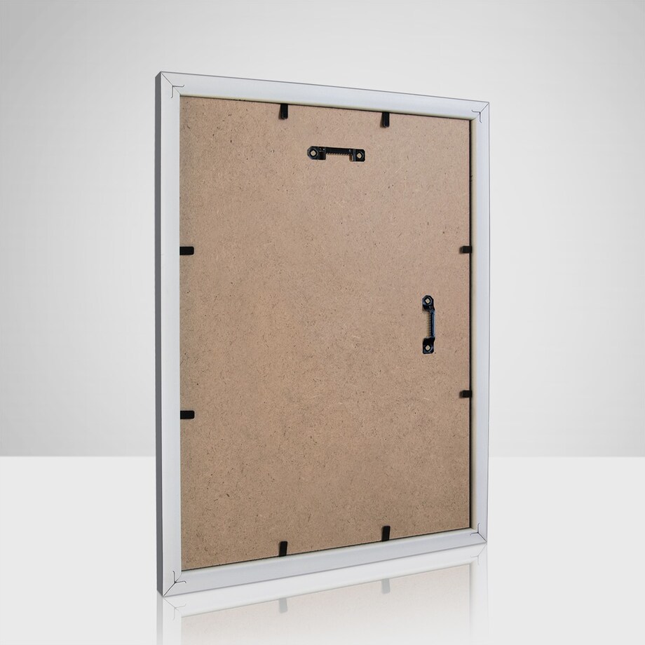 Ramki, 30x40, szare, dekor drewno, Knor - ramki na zdjęcia