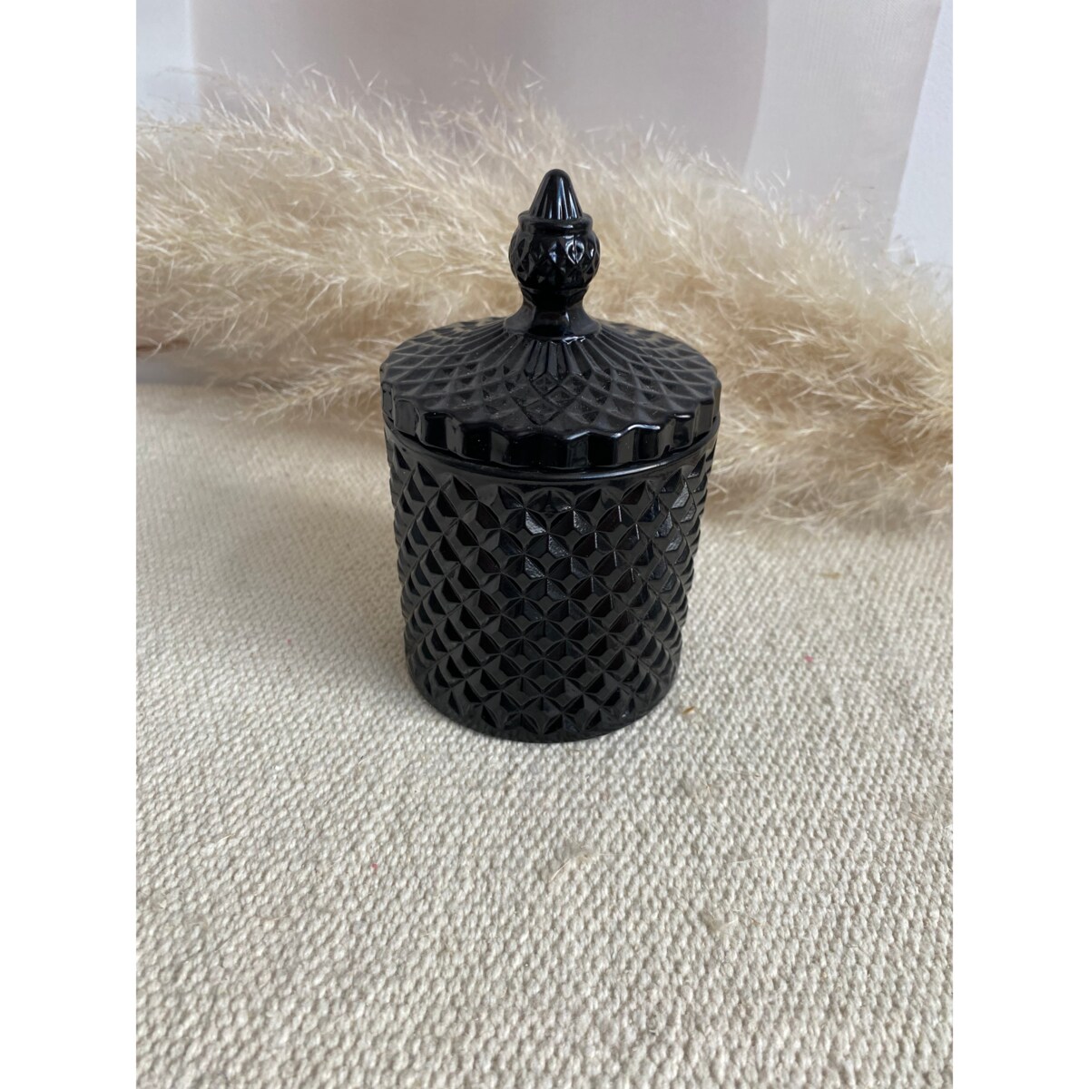 Black Opium- 200 gram ekologiczna naturalna świeca sojowa Black Crystal (dostępne inne zapachy)