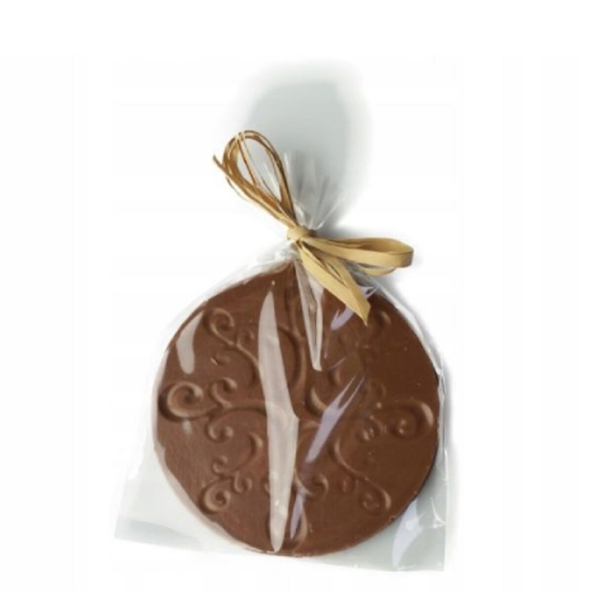 Medalion czekolada mleczna ze śliwką i migdałami upominek prezent podarunek